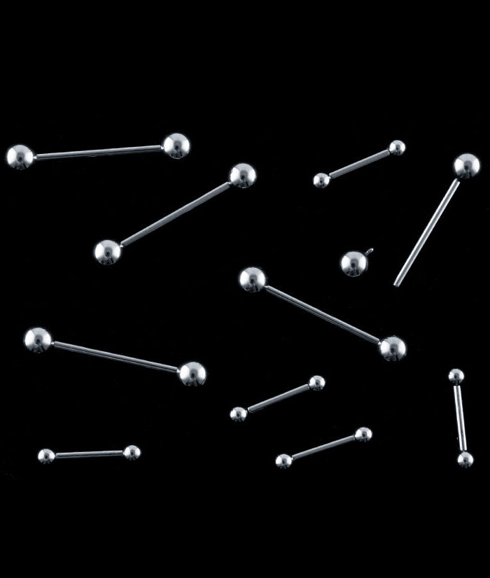 (16G - 14G) ASTM F-136 Titanium Internally Threaded Barbell