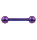 Blurple Titanium Barbell