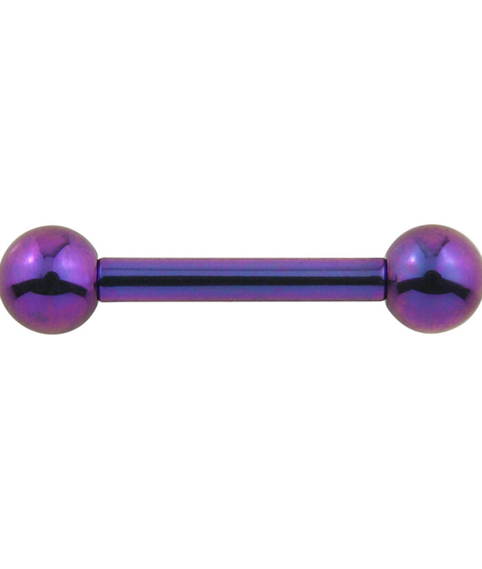 Blurple Titanium Barbell
