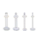 Clear Labret - Flatback Retainer
