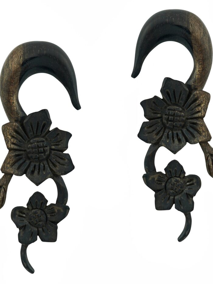 Flower Patch Areng Wood Hangers