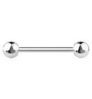 Internally Threaded Stainless Steel Barbell