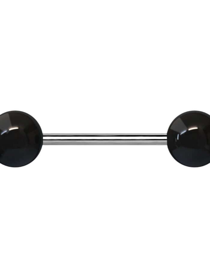 Titanium Color Ball Barbell