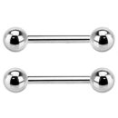 Titanium Nipple barbells